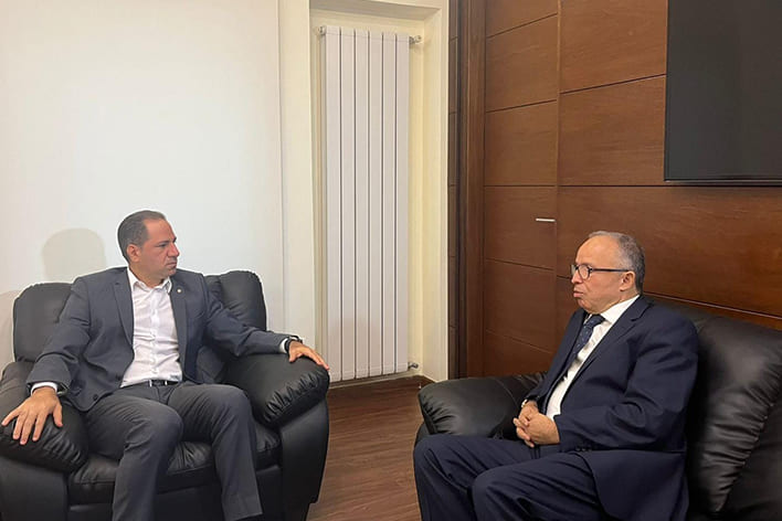لقاء مع سفير الجزائر: لتجنيب لبنان أي انزلاق للحرب والذهاب إلى حل الدولتين