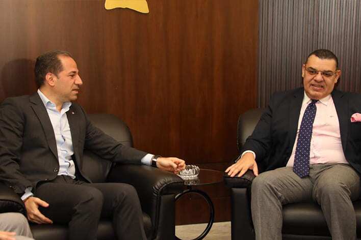 خلال لقاء السفير المصري ياسر علوي