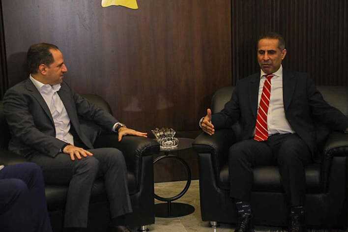 لقاء سفير سلطنة عمان